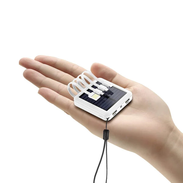 SunCharge - High-Capacity Solar Power Bank - Portable Charging Solution for Every Adventure