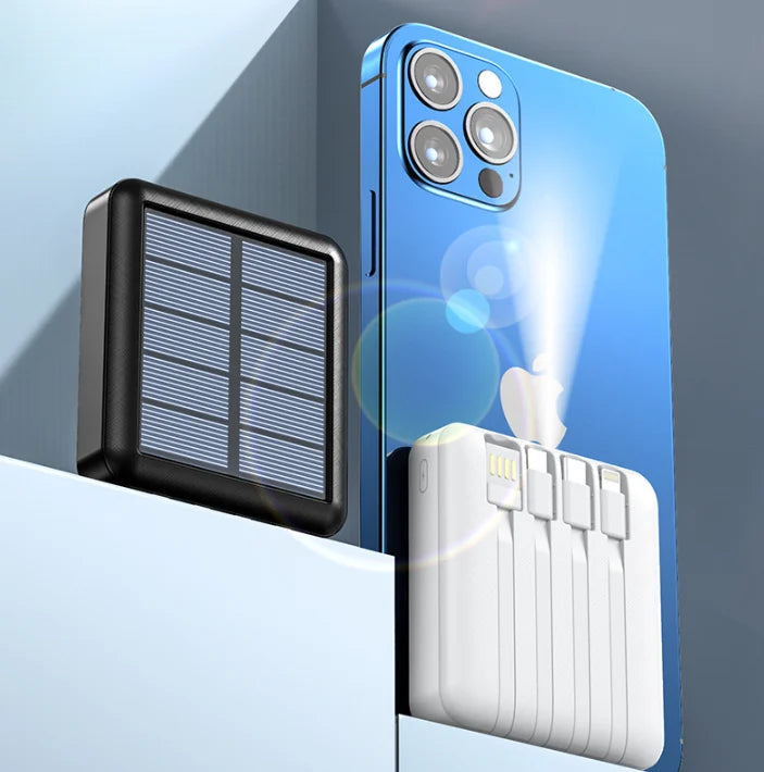 SunCharge - High-Capacity Solar Power Bank - Portable Charging Solution for Every Adventure