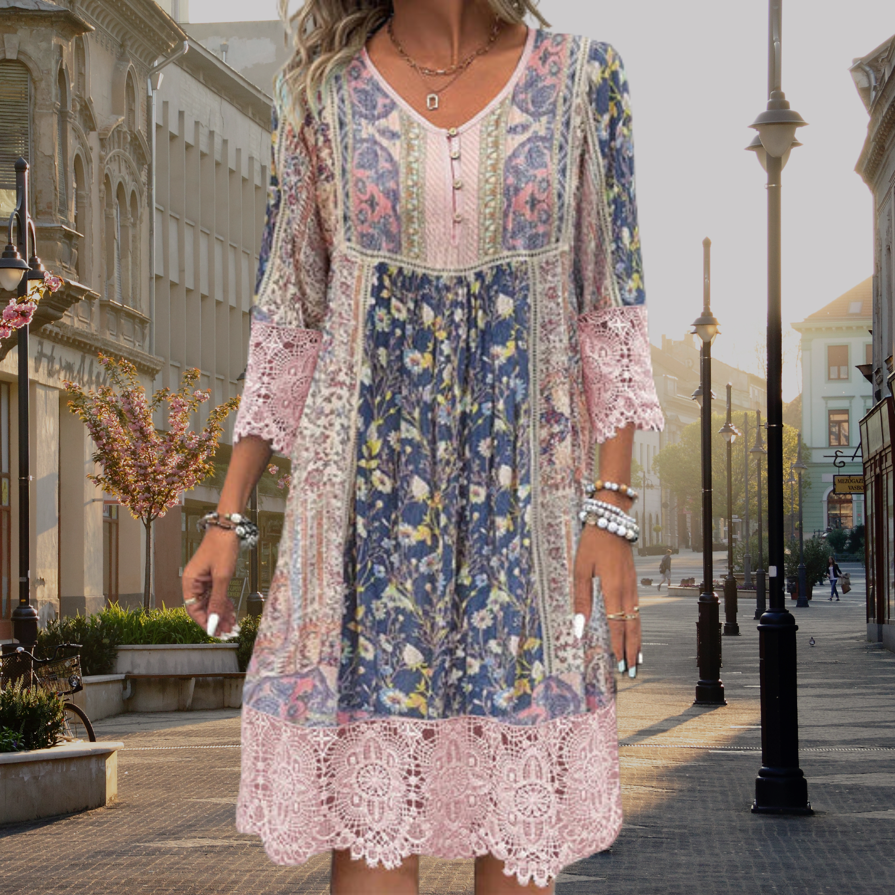 Esme - Elegant Spring Dress - Sophisticated Style for Every Occasion