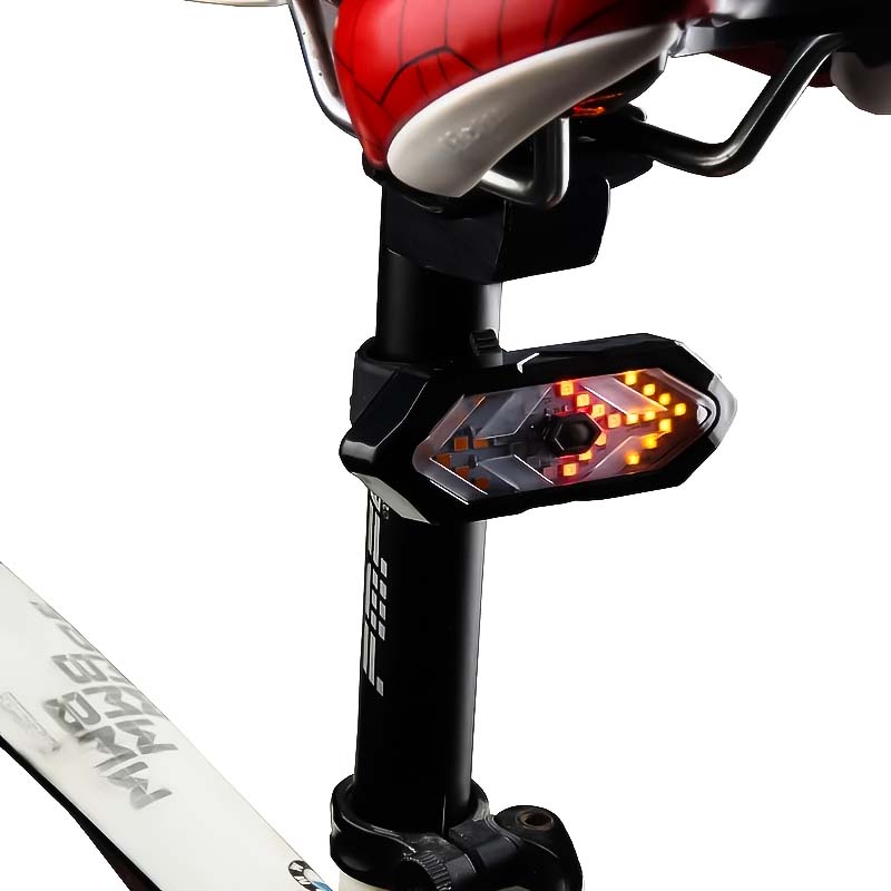 SafeRider - Wireless Bike Signal Light for Extra Safety - High Visibility & USB Rechargeable