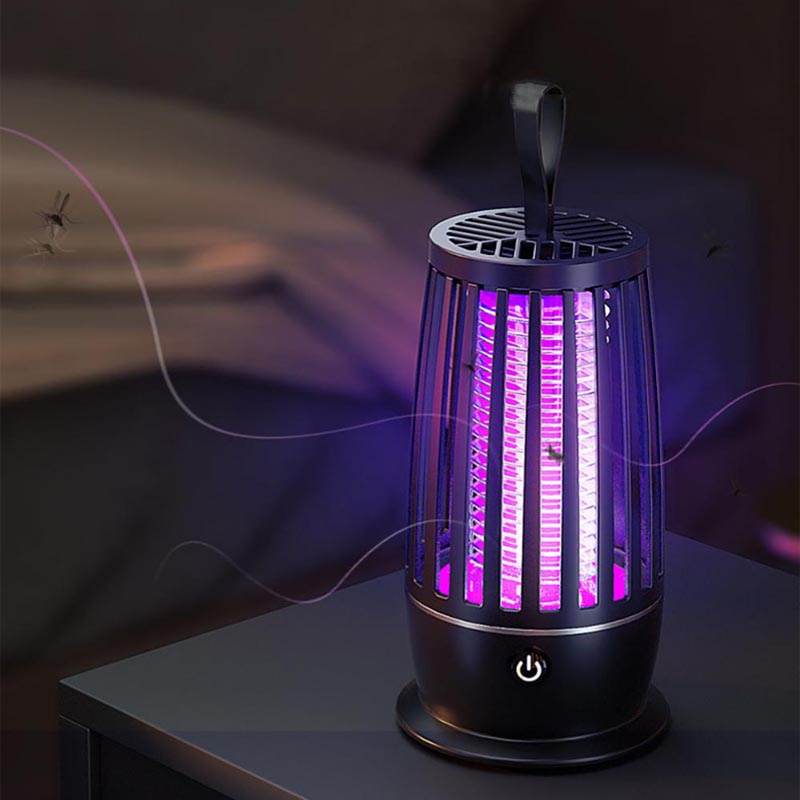 BugBuster - Rechargeable UV Light Insect Zapper - Say Goodbye to Bugs Indoors and Outdoors