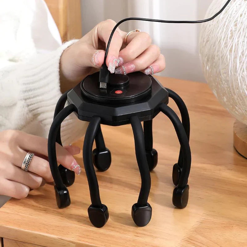 VitaMassager - Electric Scalp Massager - Stress Relief & Hair Growth Stimulation for Total Relaxation