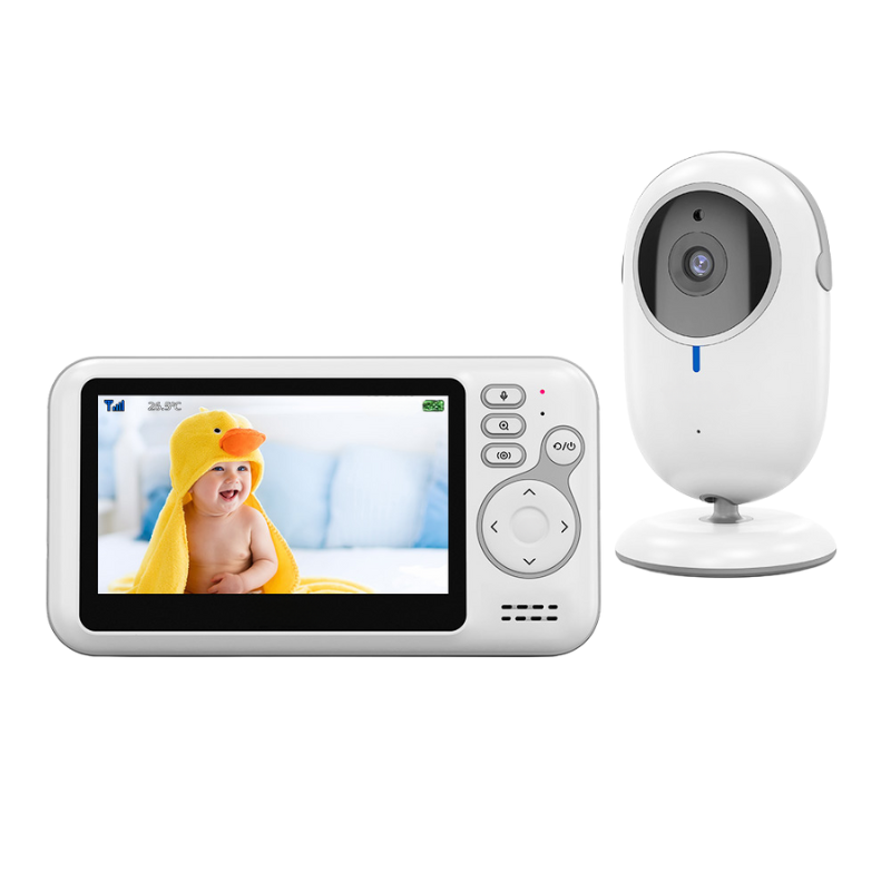 SafeSleep - Wireless Baby Monitor with Two-Way Audio and Night Vision - Stay Connected Anytime