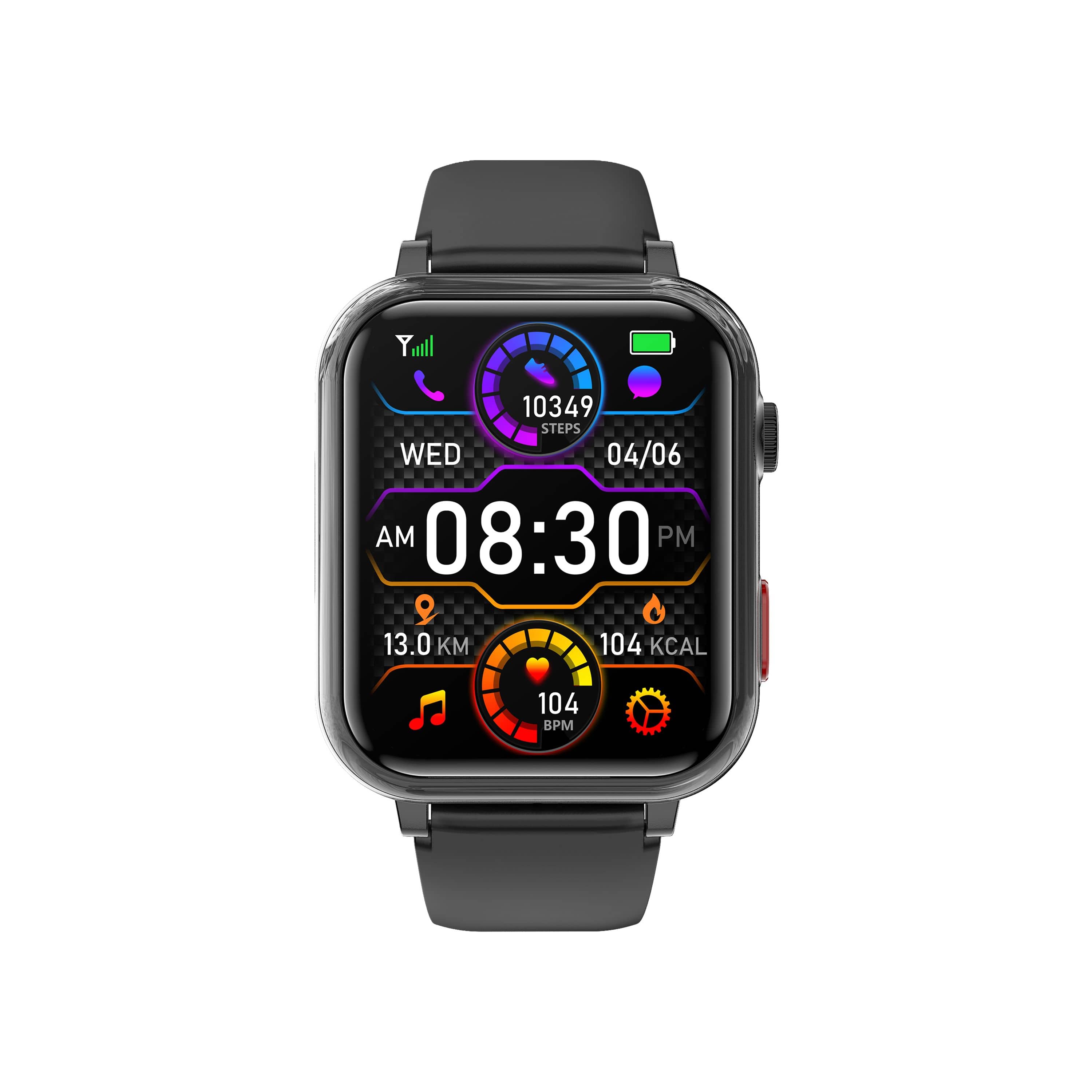 SecureWrist - Health Monitoring Smartwatch with Fall Detection & SOS Call - Stay Safe Anywhere