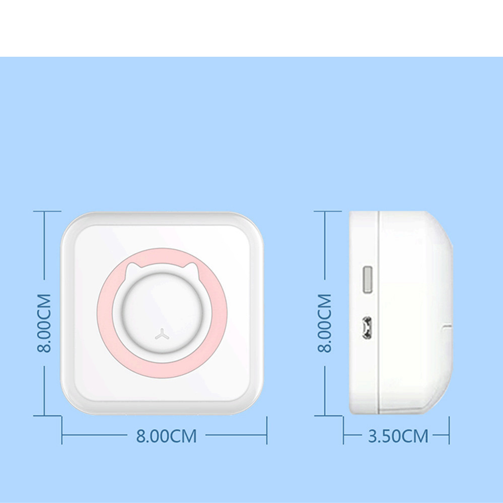 PrintGo - Wireless Pocket Printer - Compact & Ink-Free Portable Printer for On-the-Go Printing