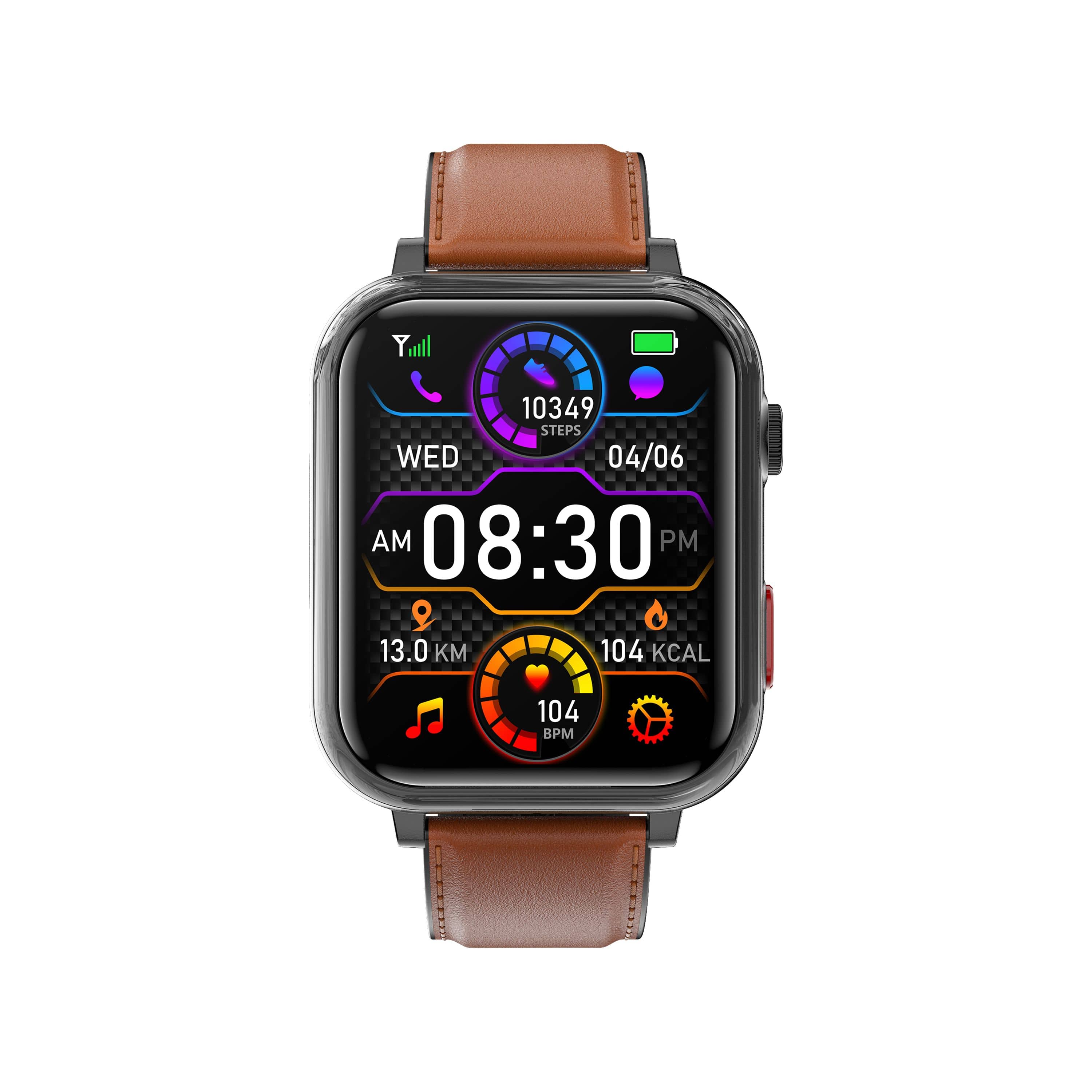 SecureWrist - Health Monitoring Smartwatch with Fall Detection & SOS Call - Stay Safe Anywhere