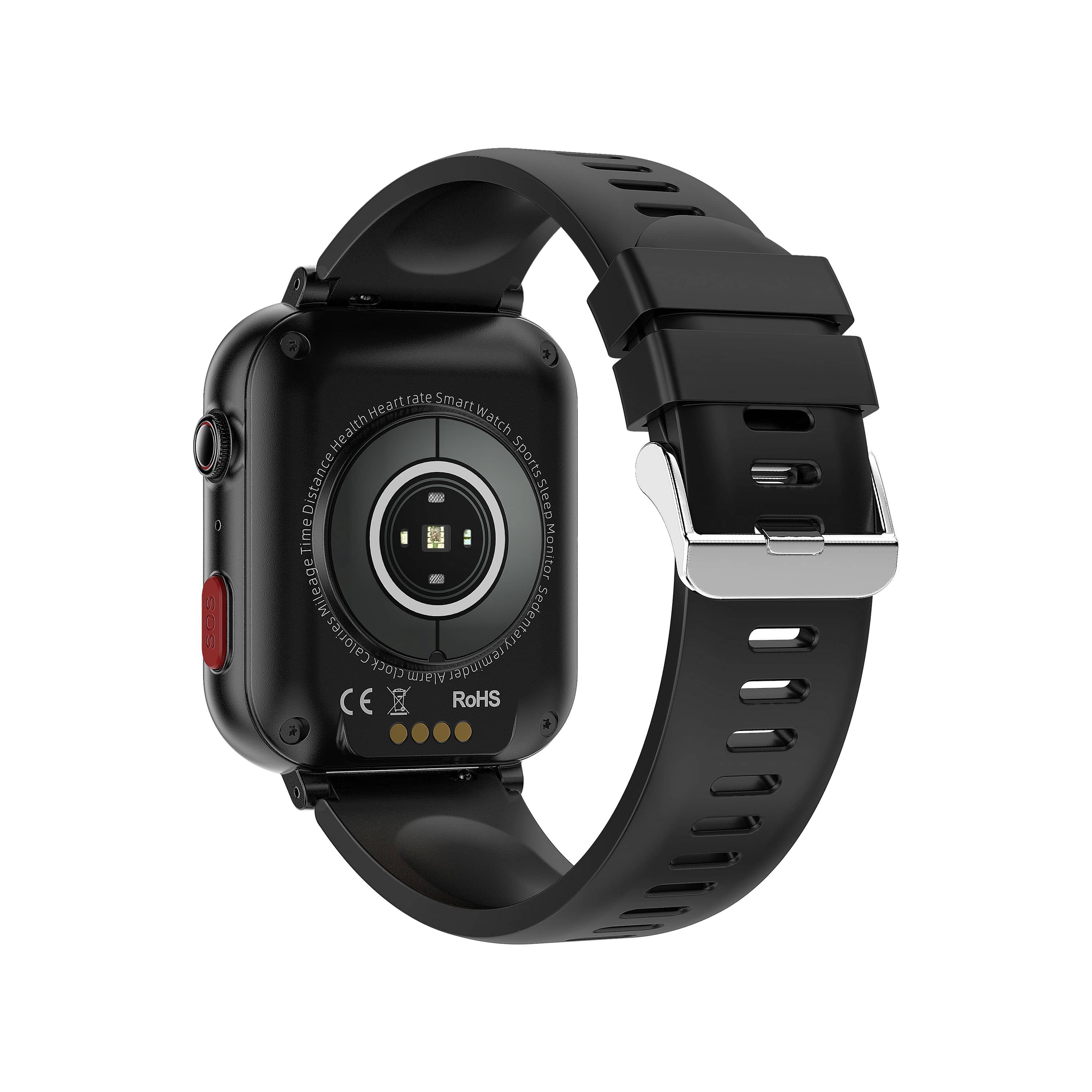 SecureWrist - Health Monitoring Smartwatch with Fall Detection & SOS Call - Stay Safe Anywhere