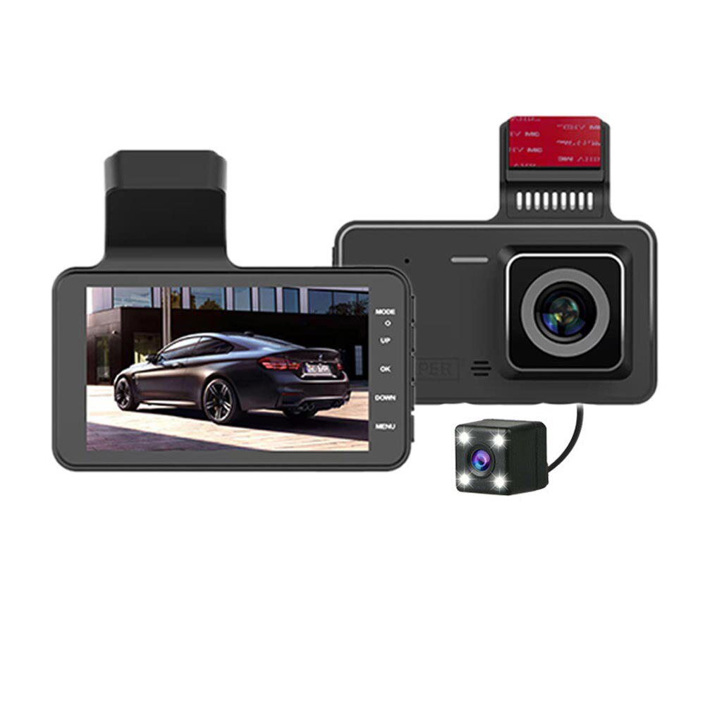 VisionSafe - Dual-Lens HD Dashcam - Enhanced Safety with 24-Hour Parking Surveillance
