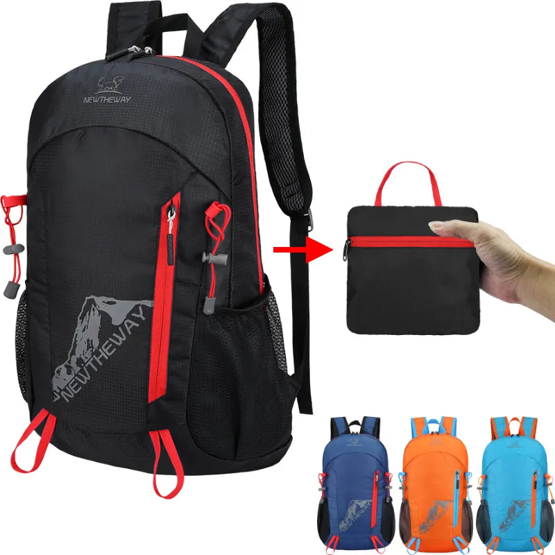 AeroPack - Foldable Backpack - 22L Ultralight & Portable with Water-Repellent Fabric