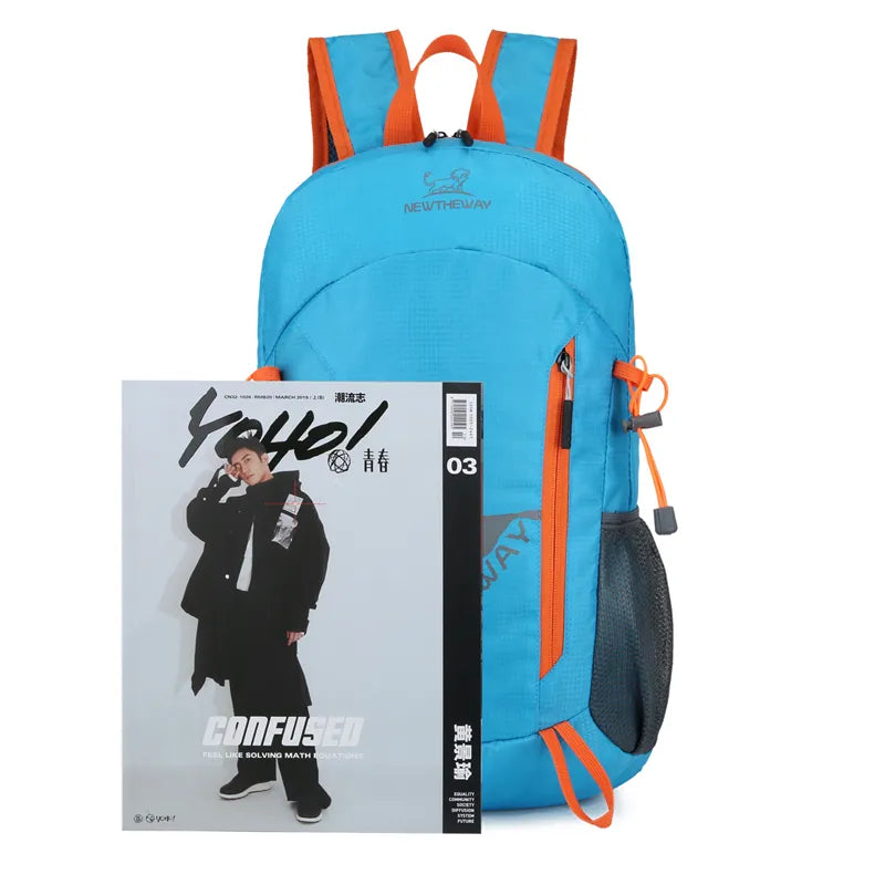 AeroPack - Foldable Backpack - 22L Ultralight & Portable with Water-Repellent Fabric