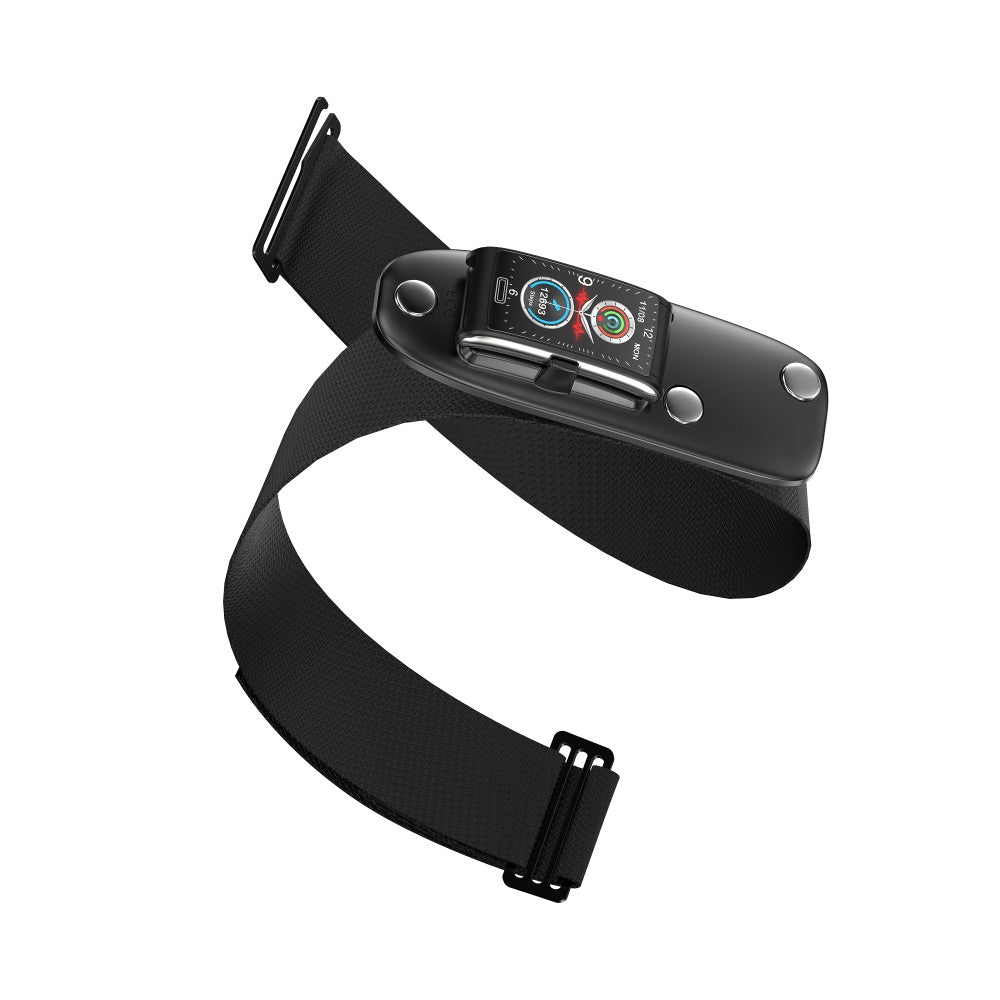 HealthGuard - Advanced Health Bracelet - 3-Channel ECG, Blood Sugar & Oxygen Monitoring for Complete Wellness