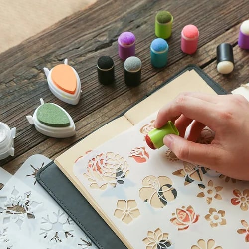 ColorSplash - DIY Finger Paint Set - Creative Art for Kids with Educational Fun