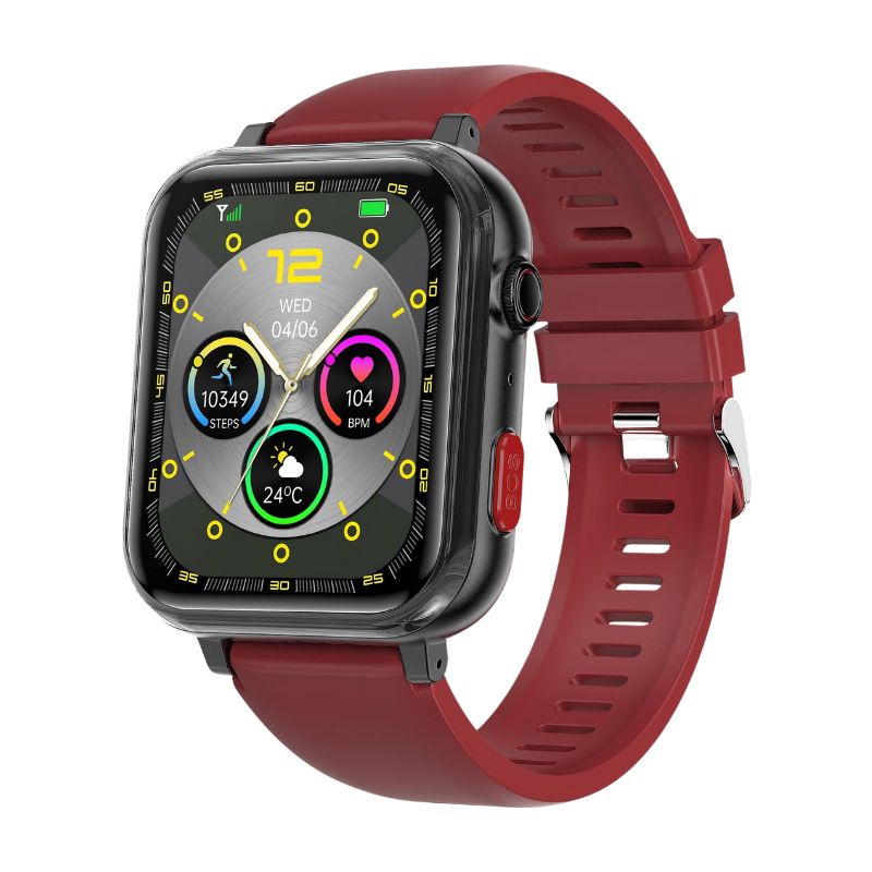 SecureWrist - Health Monitoring Smartwatch with Fall Detection & SOS Call - Stay Safe Anywhere