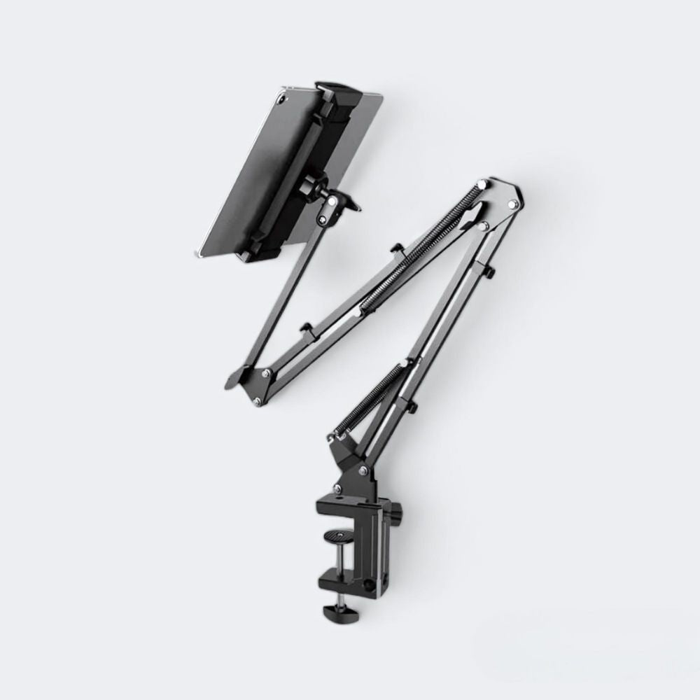 SpinMount - 360° Rotatable Adjustable Tablet Mount - Ideal for Home, Office, or Travel