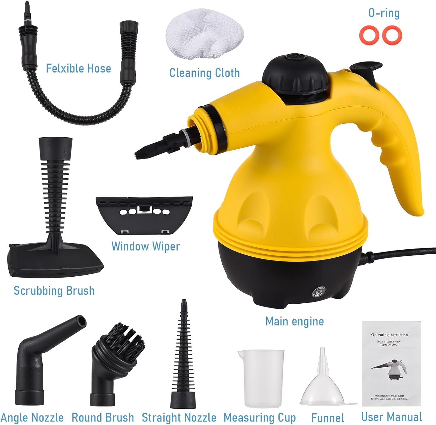 SteamBlast - High-Pressure Portable Steam Cleaner - Ultimate Solution for Deep Cleaning and Disinfection