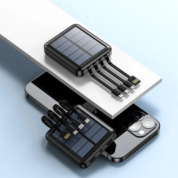 SunCharge - High-Capacity Solar Power Bank - Portable Charging Solution for Every Adventure