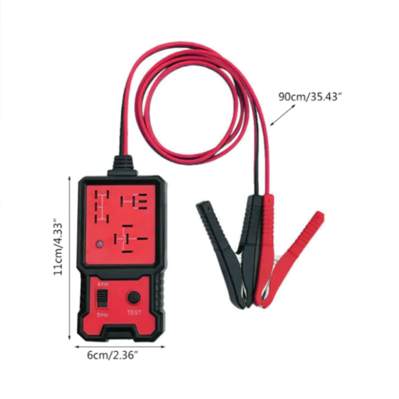 PowerCheck - Precision Car Battery Tester with LED Indicator - Essential Tool for Every Driver