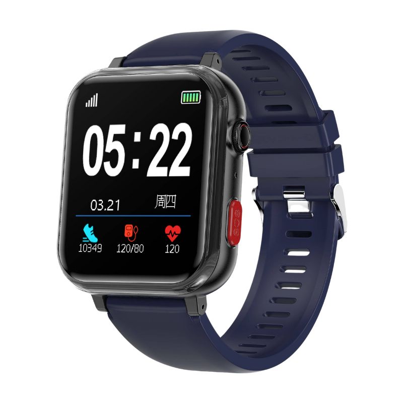SecureWrist - Health Monitoring Smartwatch with Fall Detection & SOS Call - Stay Safe Anywhere