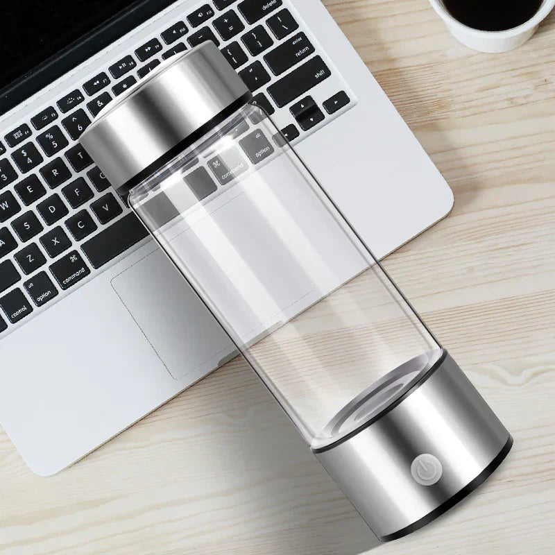 AquaBoost - Water Bottle - Antioxidant Boost – Portable & USB Rechargeable