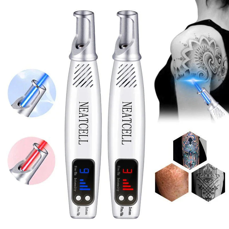 ClearSkin - Laser Tattoo Removal Pen - Safe & Painless Solution for All Skin Types