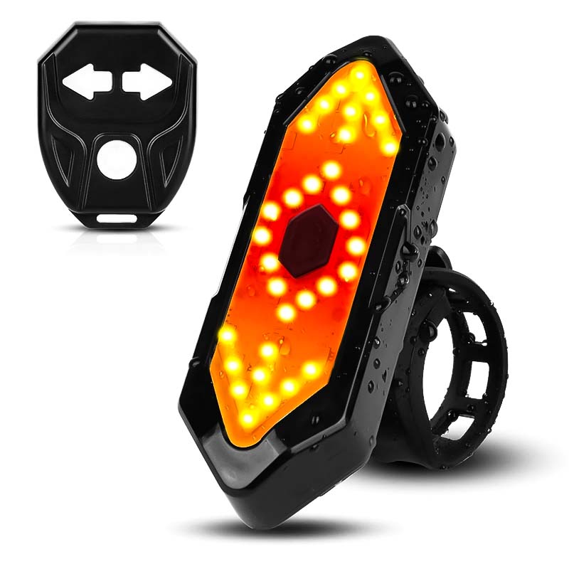 SafeRider - Wireless Bike Signal Light for Extra Safety - High Visibility & USB Rechargeable