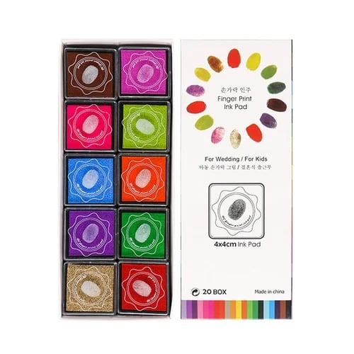ColorSplash - DIY Finger Paint Set - Creative Art for Kids with Educational Fun