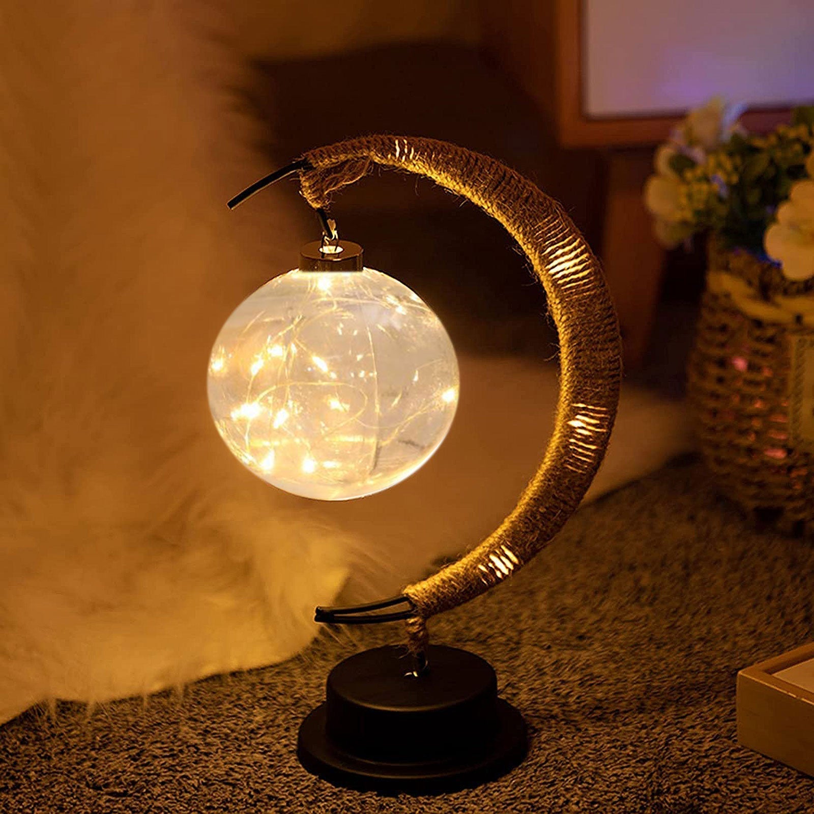 MoonGlow - Magical Lunar Lamp - Illuminate Your Space with Serenity