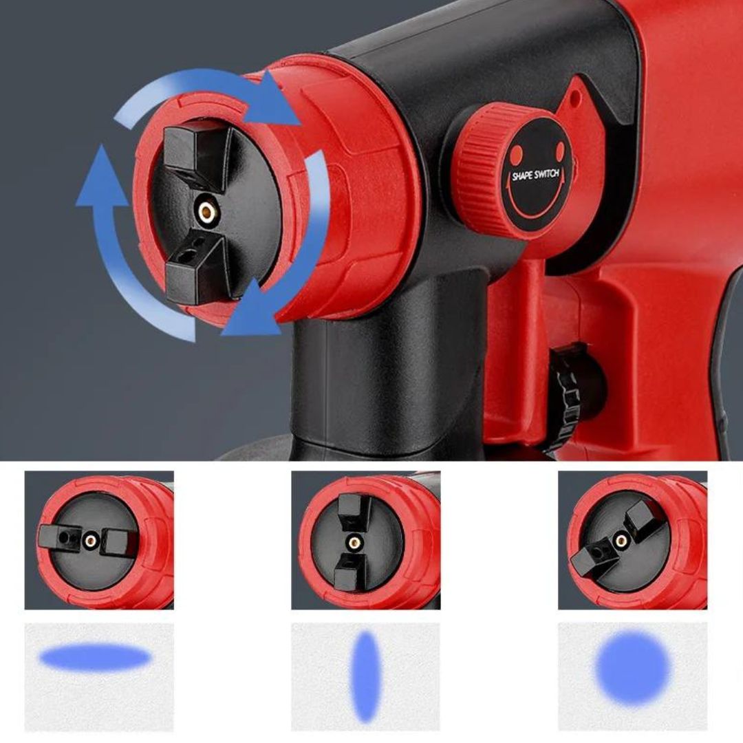 SprayMaster - Cordless Paint Sprayer - Battery-Powered for Easy and Efficient Application