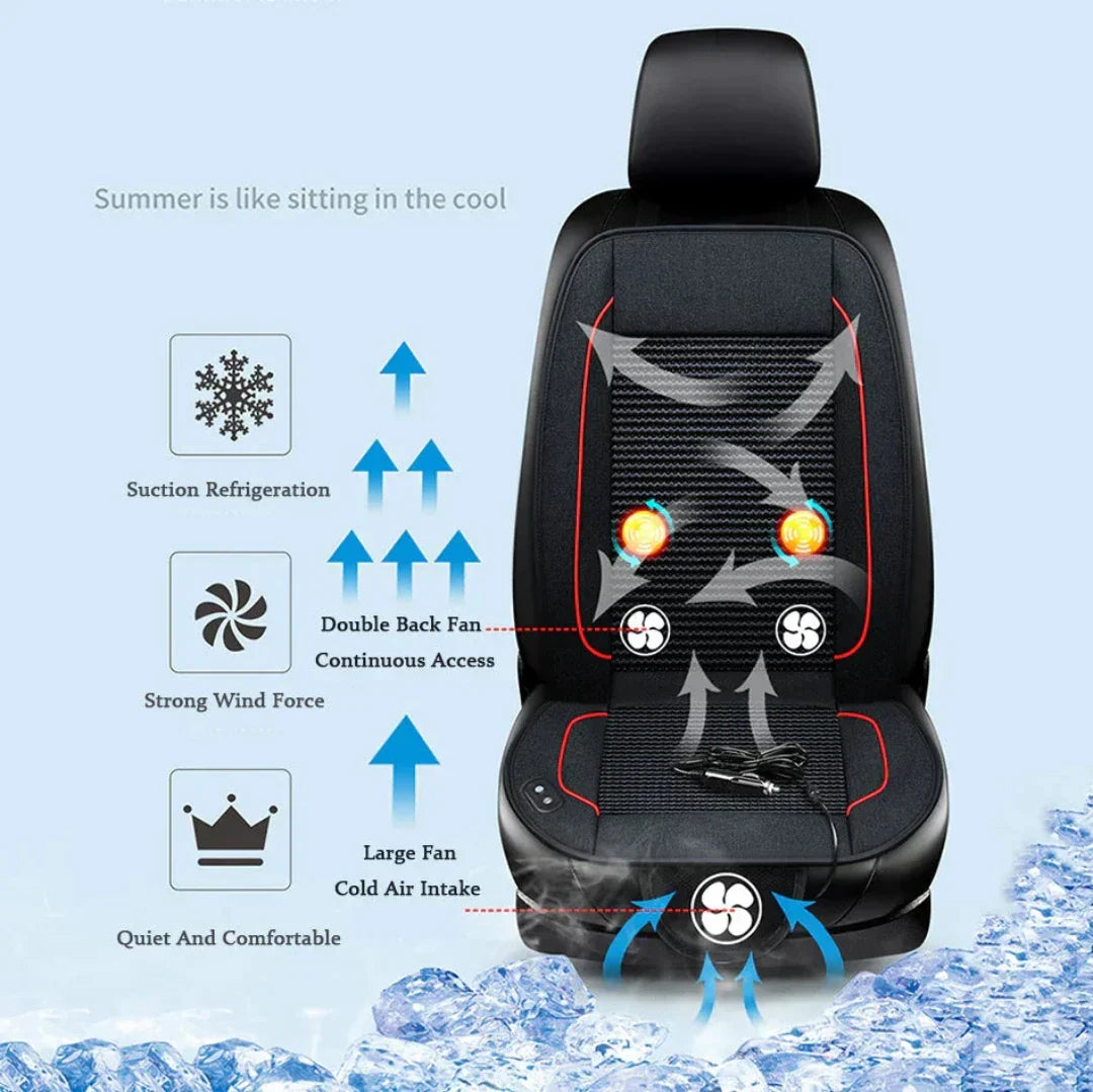ChillSeat - Cooling Seat Cushion with Temperature Control - Stay Cool and Comfortable Anywhere