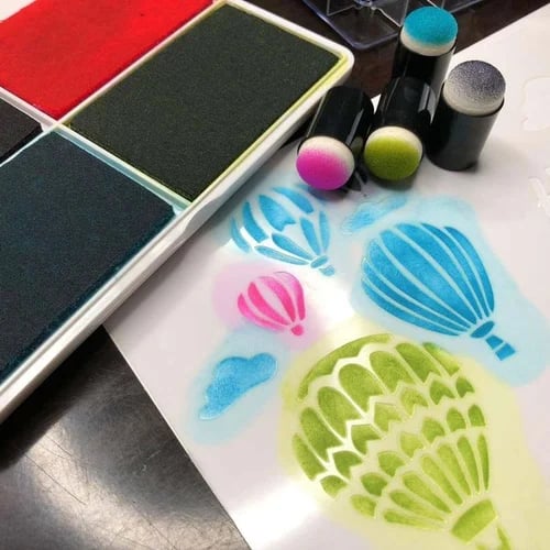 ColorSplash - DIY Finger Paint Set - Creative Art for Kids with Educational Fun