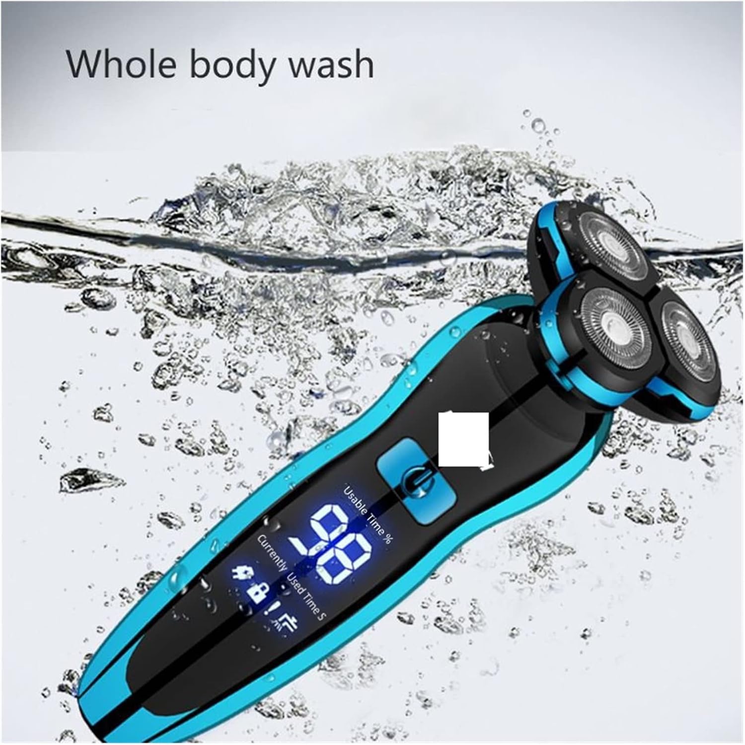 ShaveMate - Rechargeable Electric Shaver for Wet/Dry Use - Fast Charging & USB Powered
