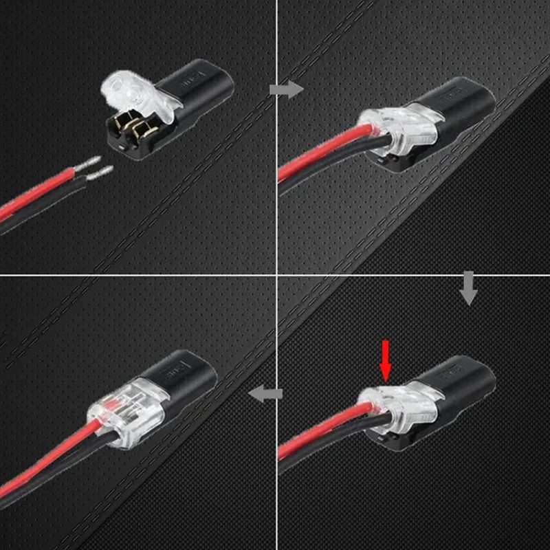 SnapWire - Quick-Connect Cable Management Kit - Fast, Secure, and No Welding Needed