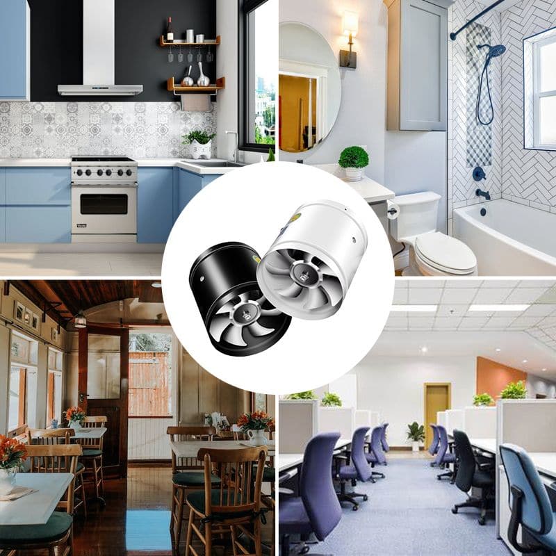 AirFlow - PowerSilent Extractor Fan - Quiet and Efficient Air Quality Improvement
