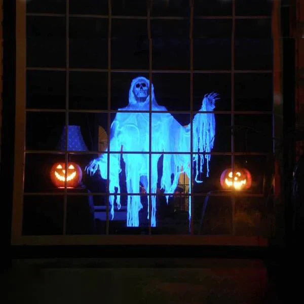 FrightScreen - Halloween Home Projector - Scary Visual Effects with 6 Films for the Ultimate Haunted Atmosphere