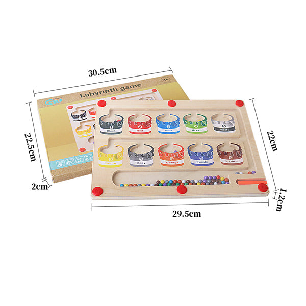 SkillQuest - Magnetic Educational Maze - Fun Learning Adventure with Sorting Board