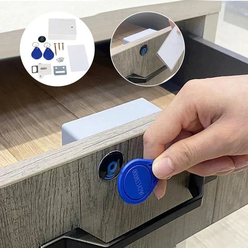 LockTech - Wireless Smart Lock - Advanced Security Solution for Cabinets and Drawers