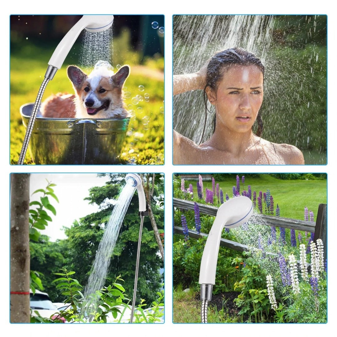 FreshFlow - Portable Camping Shower - Stay Fresh Anywhere, Anytime