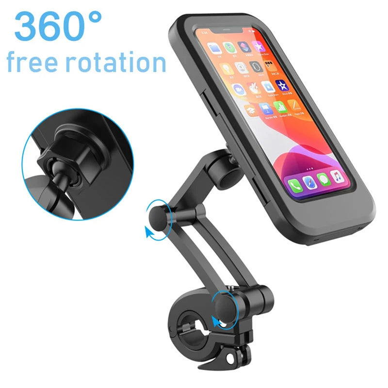 PhoneDock - Waterproof Phone Holder for Bicycle & Motorcycle – Secure and Safe Ride