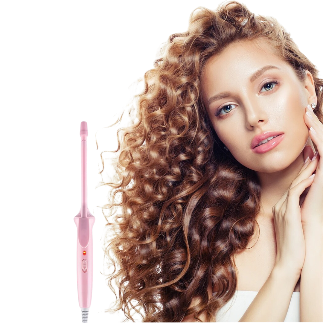 CurlCrafter - Professional 9mm Curling Iron - Salon-Quality Tight Waves for Perfect Curls
