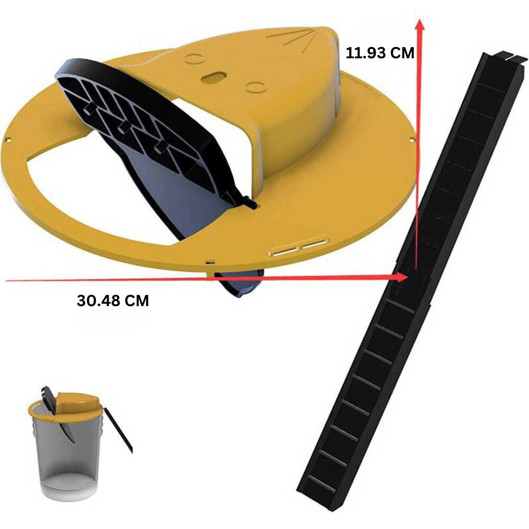 HygieneTrap - Ultra-Slim Mouse Trap - RodentGuard with Hygiene Protection