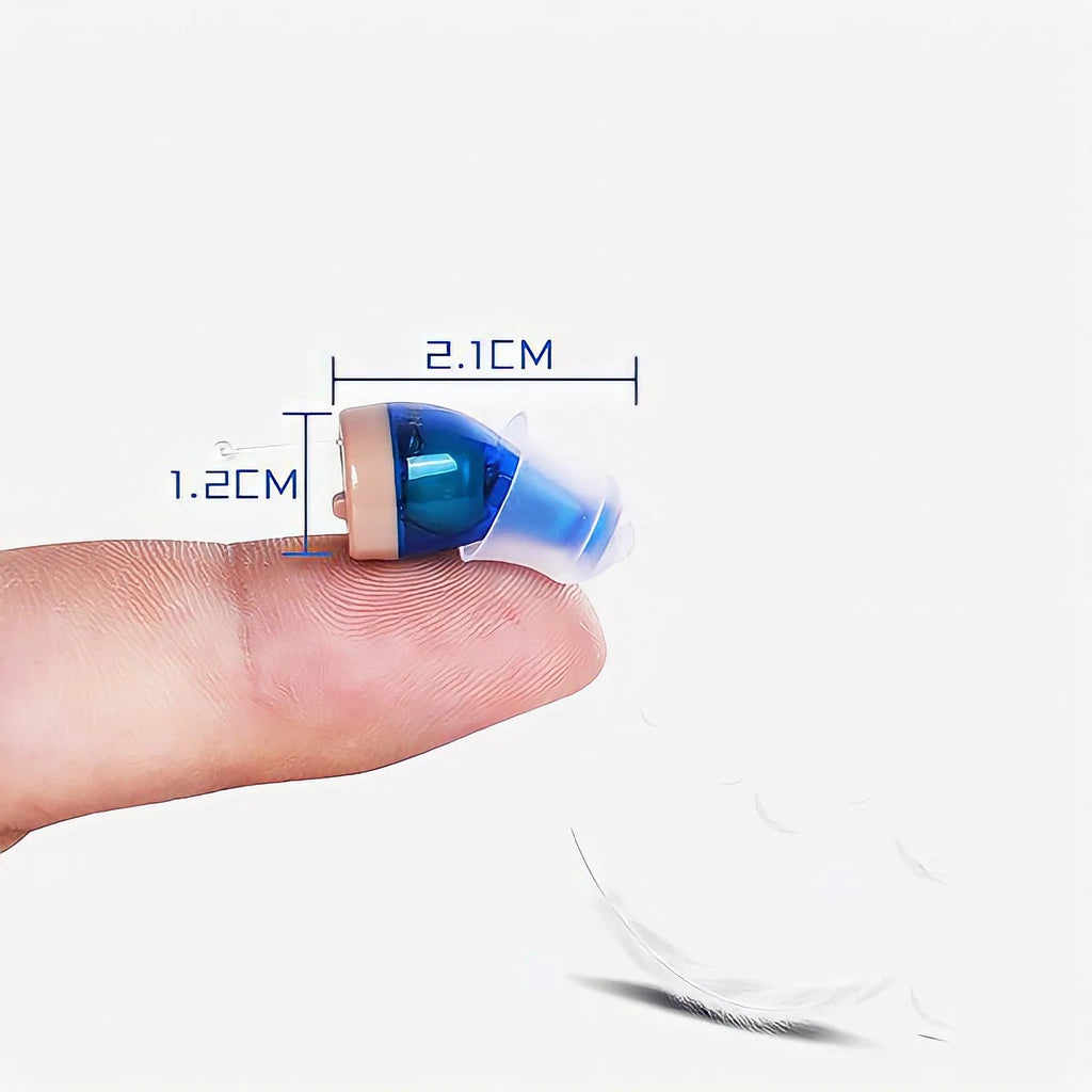 ClearWave - Invisible Rechargeable Hearing Aid - Comfortable, Clear Sound Amplification