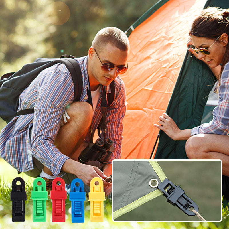 TarpLock - Durable Outdoor Tarp Clamp - Secure Anchor for All Weather Conditions