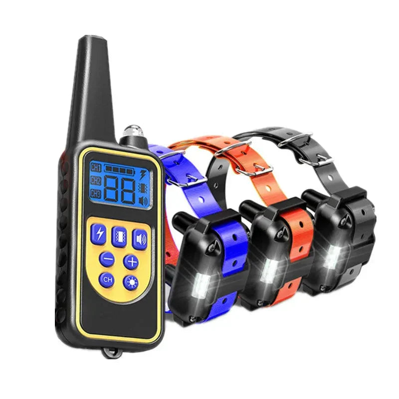 SmartTrain - Waterproof Rechargeable Training Collar - Effective Control for Any Dog Size