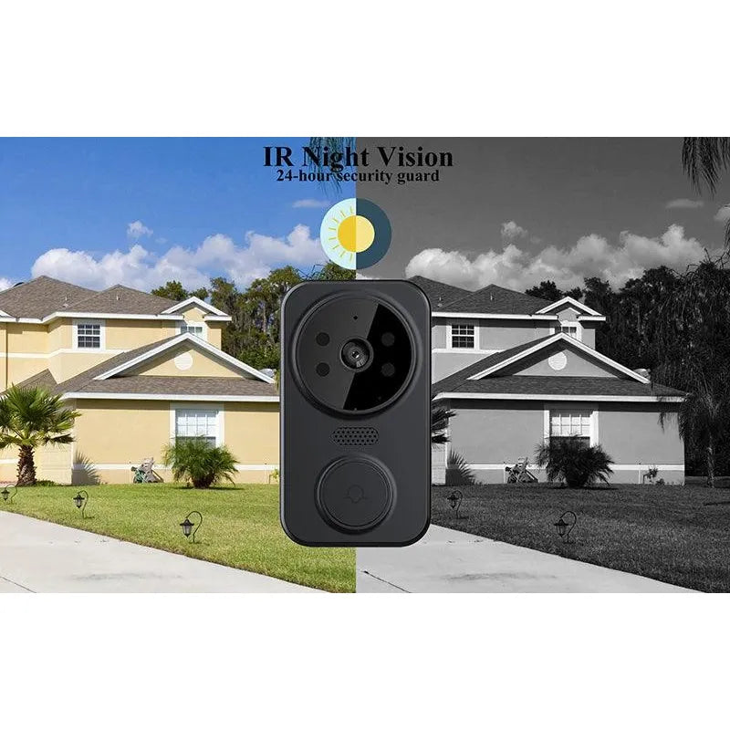AlertView - WiFi Camera Doorbell with Alarm - Enhanced Home Security System