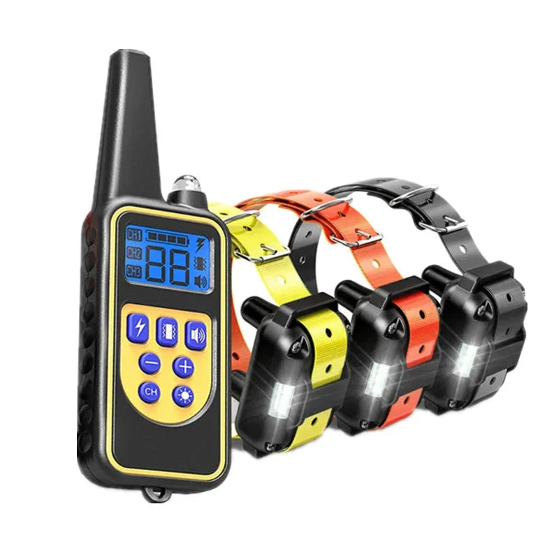 SmartTrain - Waterproof Rechargeable Training Collar - Effective Control for Any Dog Size