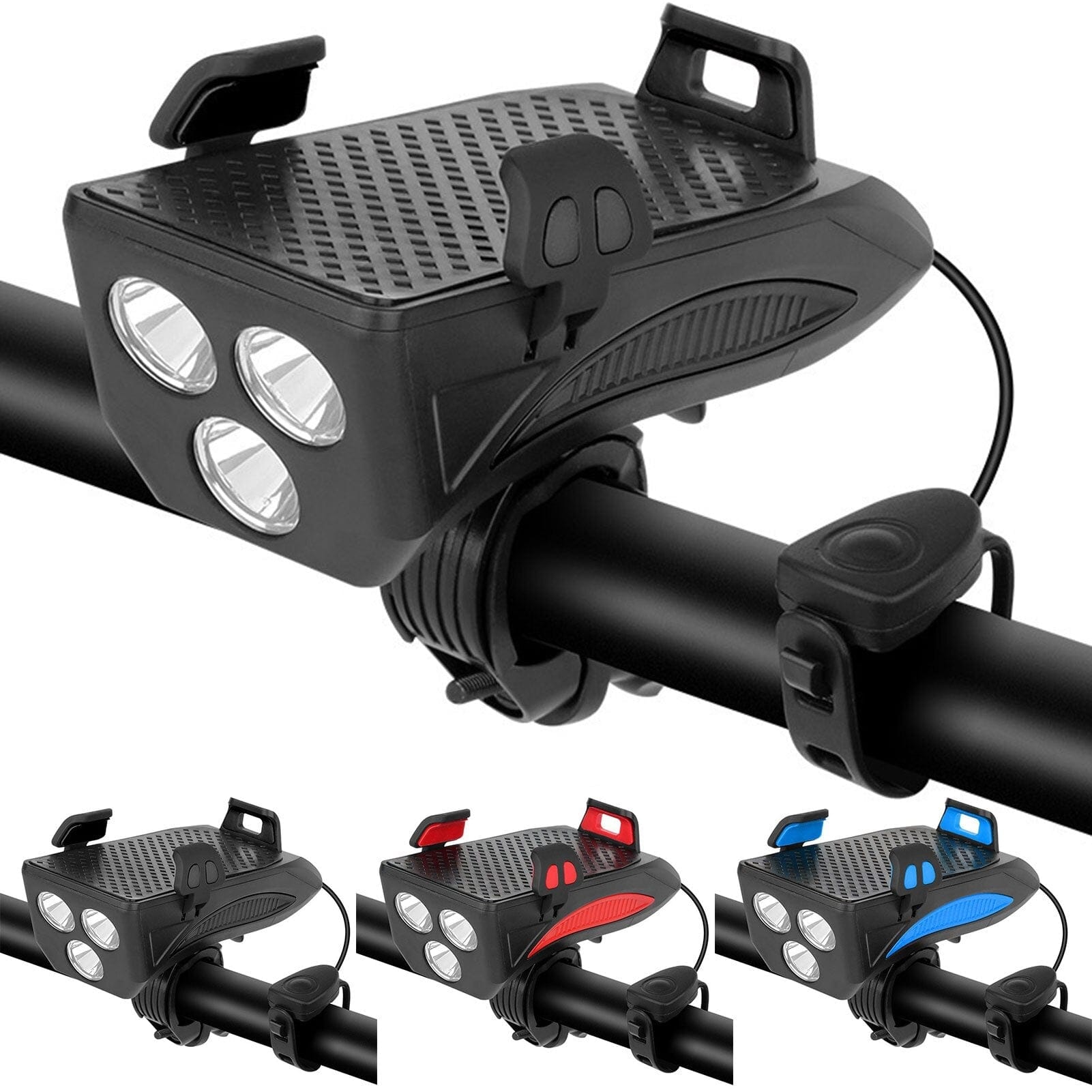 RideBright - 4-in-1 Bike Light & Power Bank - Versatile, Smart & Practical for Every Ride