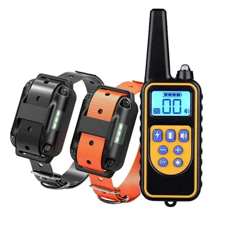 TrainSmart - Waterproof & Rechargeable Dog Training Collar - Remote Control for Effective Training