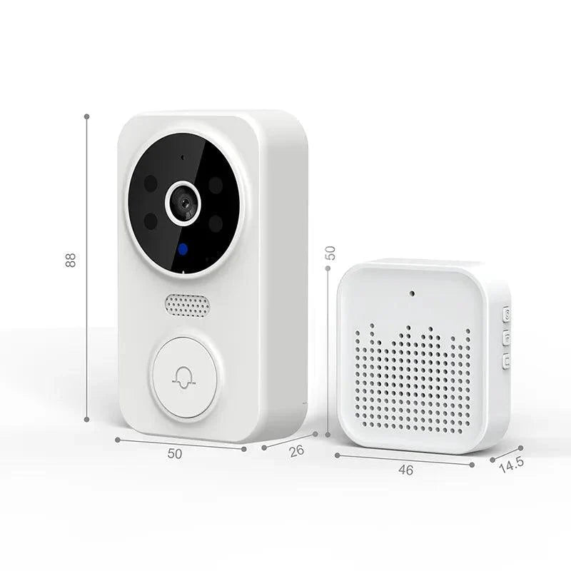 AlertView - WiFi Camera Doorbell with Alarm - Enhanced Home Security System