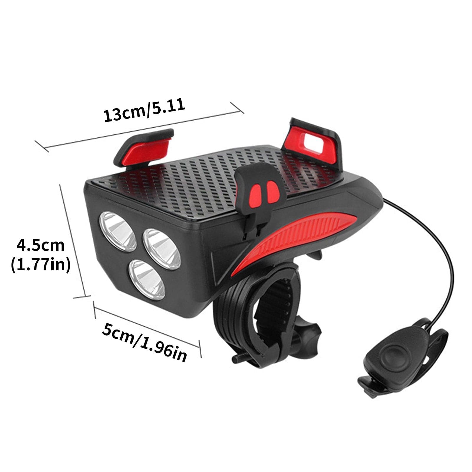 RideBright - 4-in-1 Bike Light & Power Bank - Versatile, Smart & Practical for Every Ride
