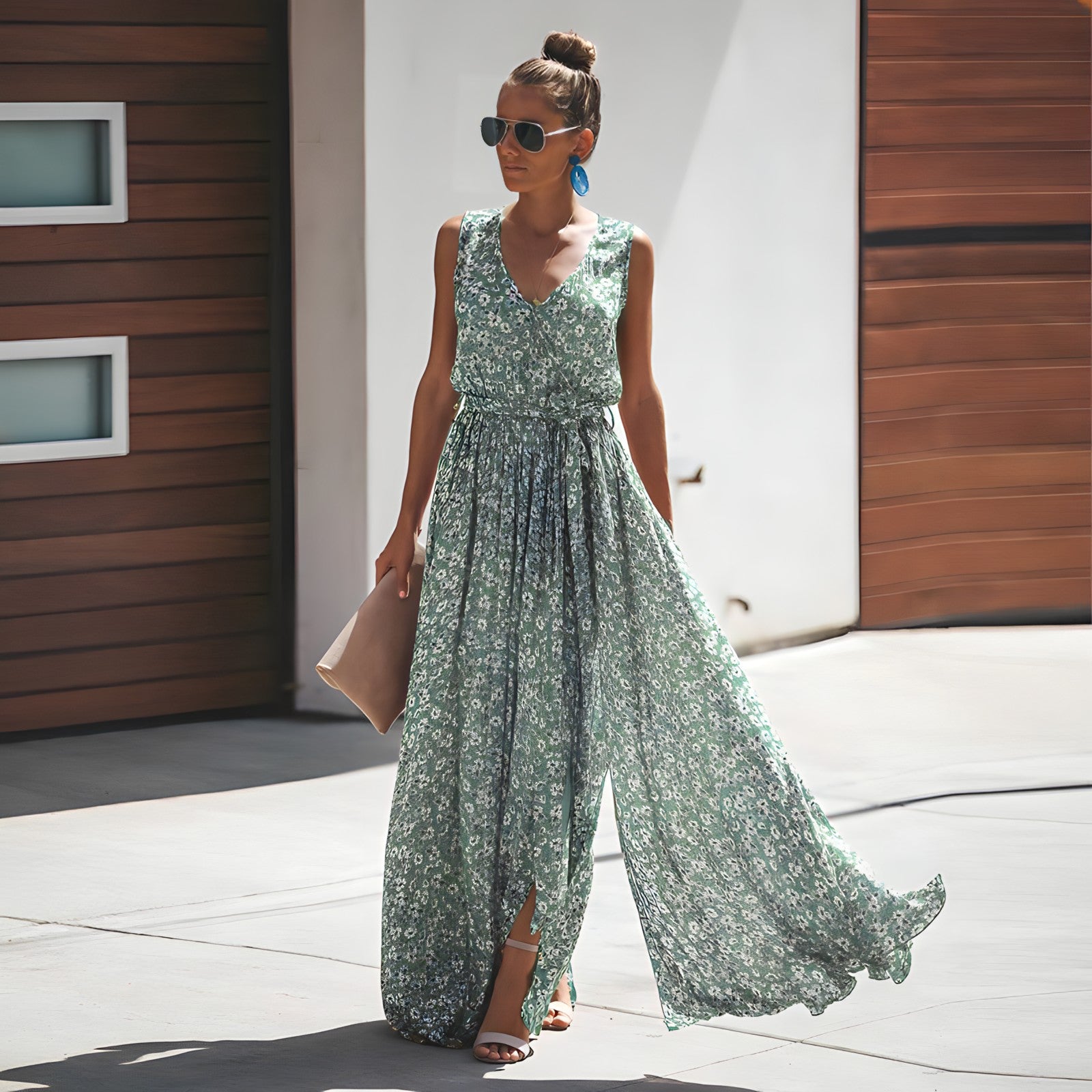 Lara - Bohemian Chic Maxi Dress - Perfect for Stylish, Free-Spirited Women